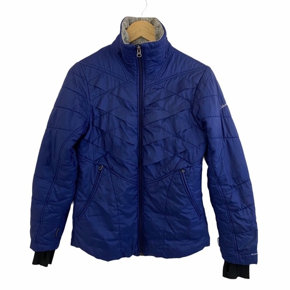 Columbia Thermal Comfort Omni Heat Jacket Blue S - Picture 1 of 16